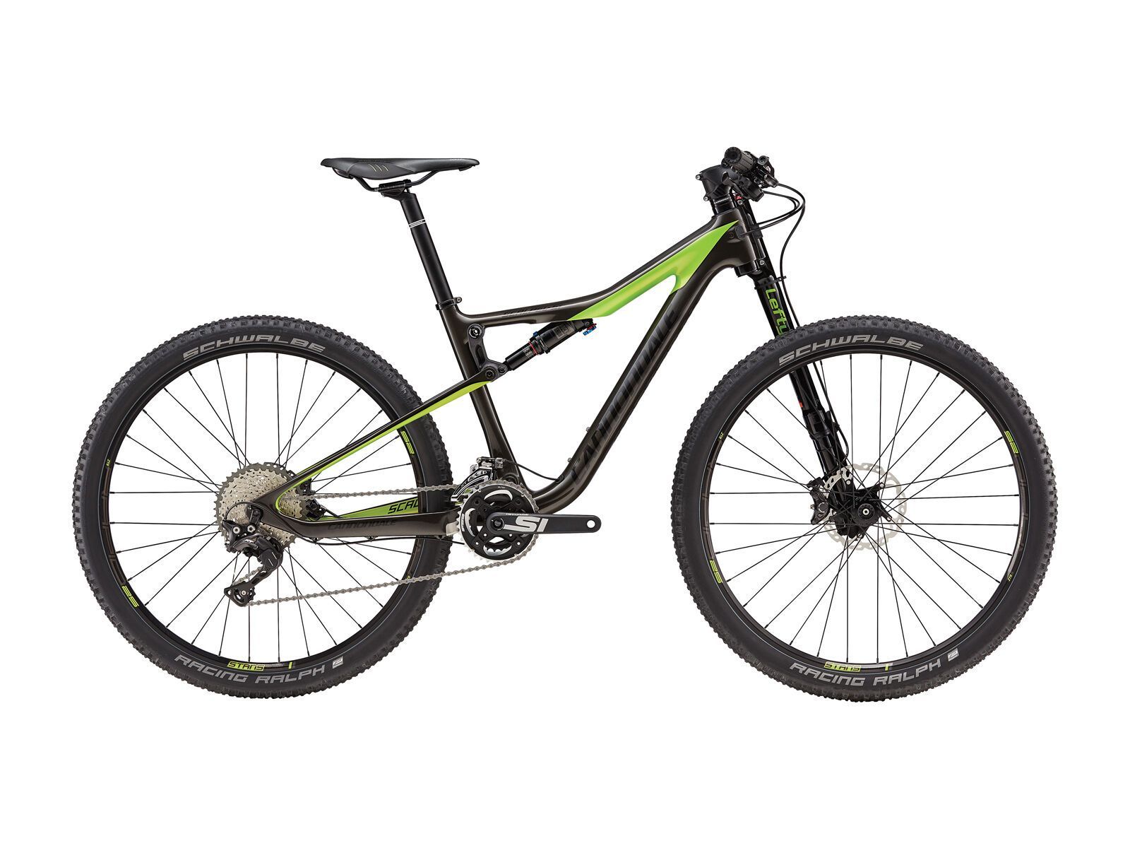 Cannondale Scalpel-Si Carbon Women's 2, anthracite w/ acid green and nearly black, gloss - ANT - Bild 1