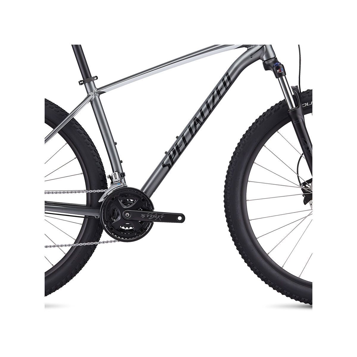 Specialized Rockhopper Sport, gloss charcoal/black/red - Bild 5