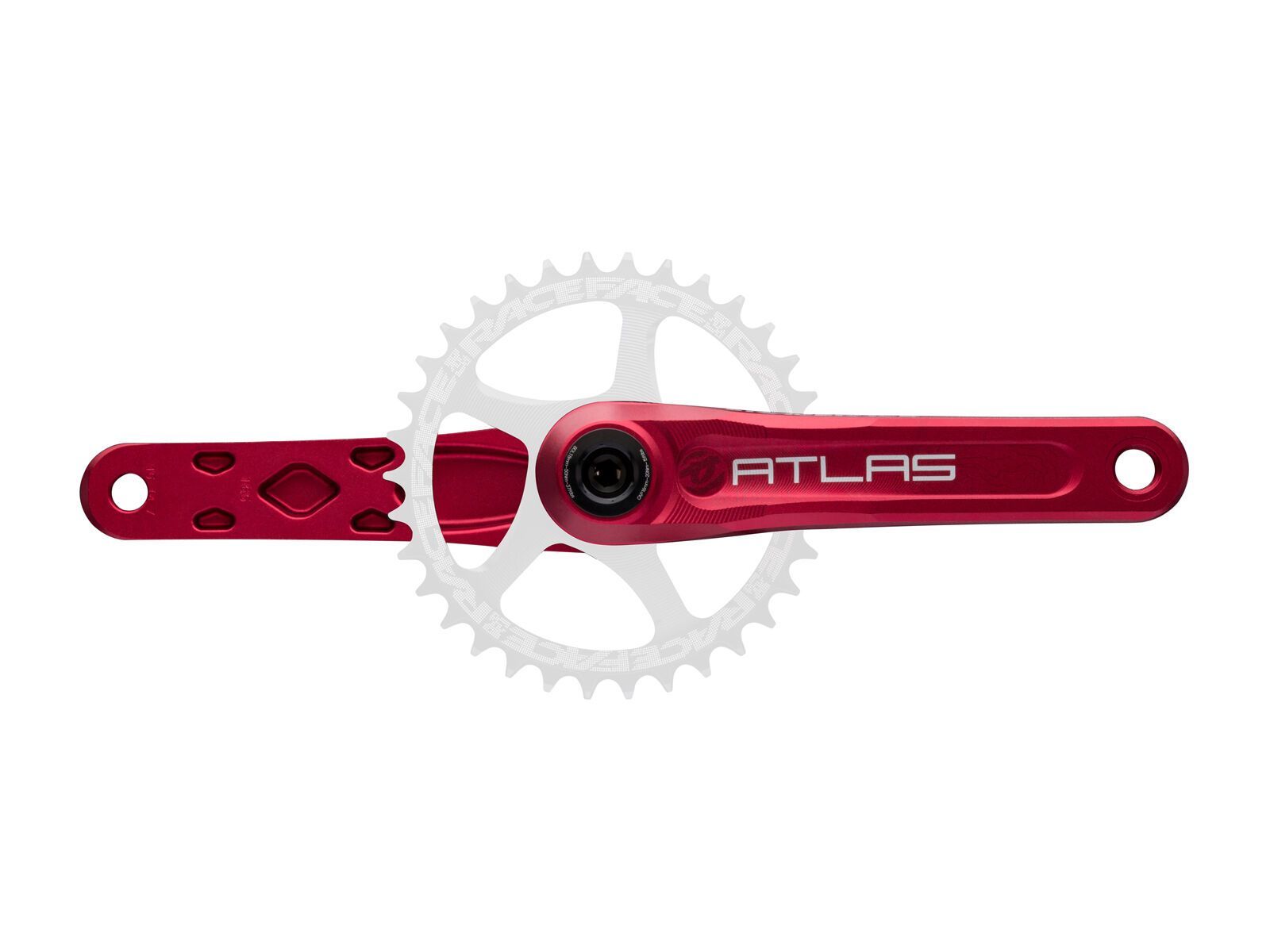 Race Face Atlas Cinch - 83 mm, red - Bild 1
