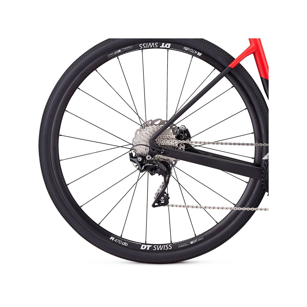 Specialized Diverge Sport, satin tarmac black/flo red - Bild 6