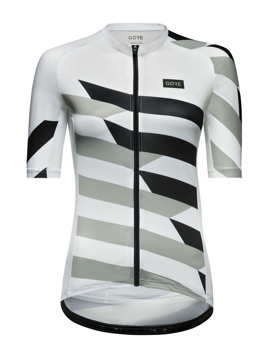 GOREWEAR Spirit Signal Chaos Trikot Damen, white / lab grey - Bild 1
