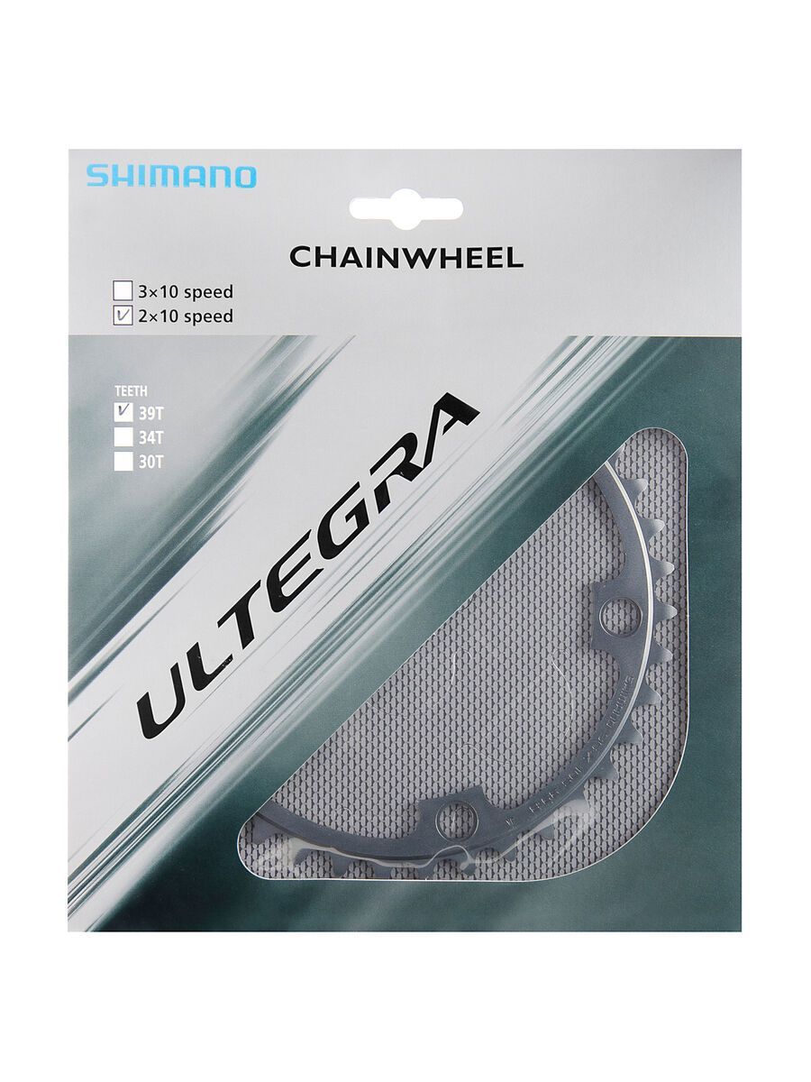 Shimano Kettenblätter Ultegra FC-6700 - 2x10, silber - Bild 1