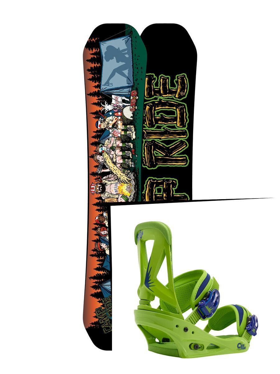 Set: Ride Kink 2017 + Burton Custom (1464184S) - Bild 1