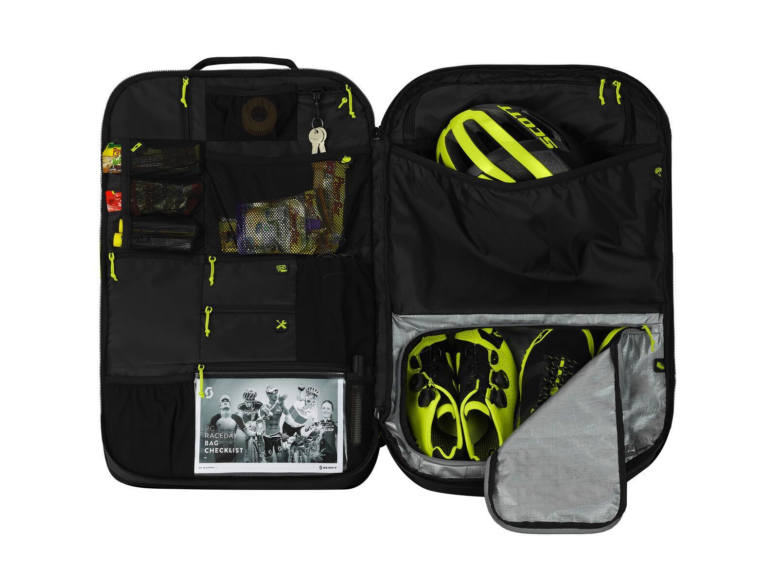 Scott RC Raceday 60 FR' 22, caviar black/sulphur yellow - Bild 4