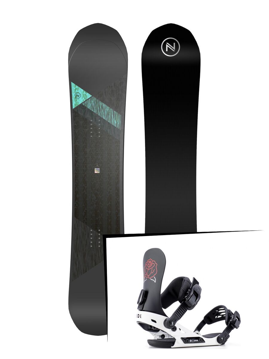 Set: Nidecker Princess 2019 + Ride DVA (2305186S) - Bild 1