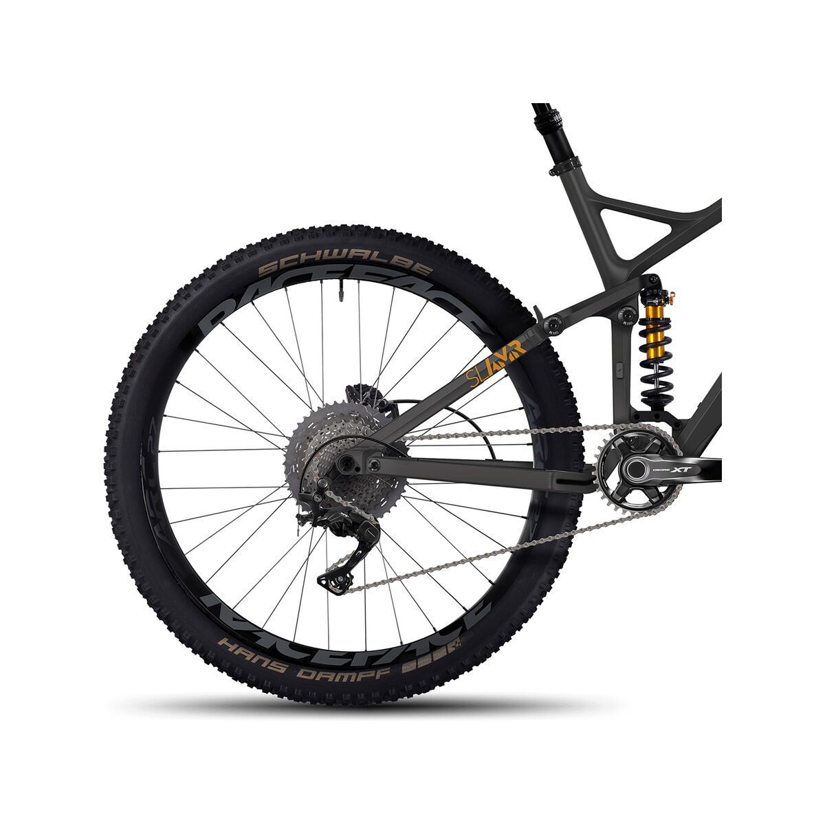 Ghost SL AMR X 8 LC, titanium grey/dark cane yellow/cane yellow - Bild 4