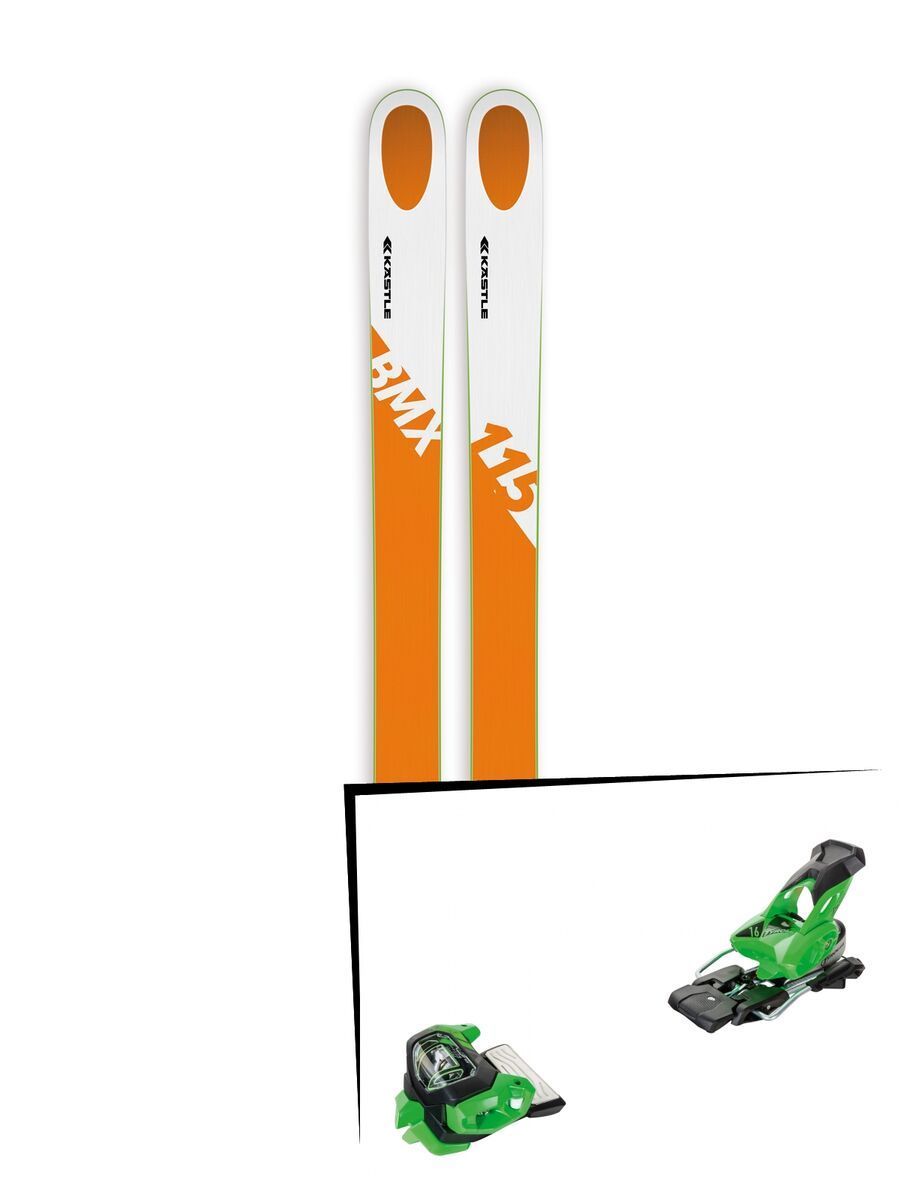 Set: Kästle BMX115 2018 + Tyrolia Attack² 16 GW green - Bild 1