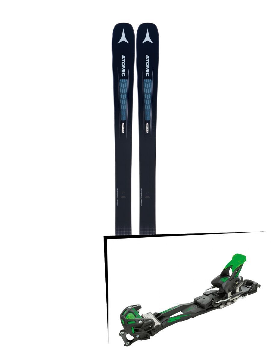 Set: Atomic Vantage 90 TI W 2019 + Tyrolia Adrenalin 16 solid black flash green - Bild 1