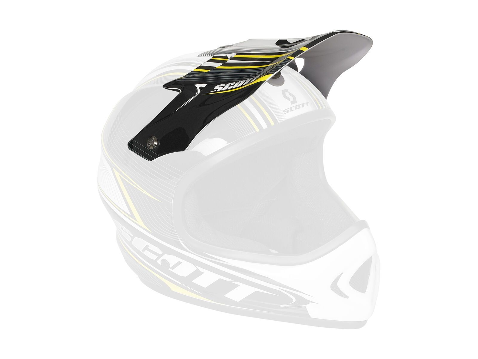 Scott Visor Spectre/Spartan, white - Bild 1