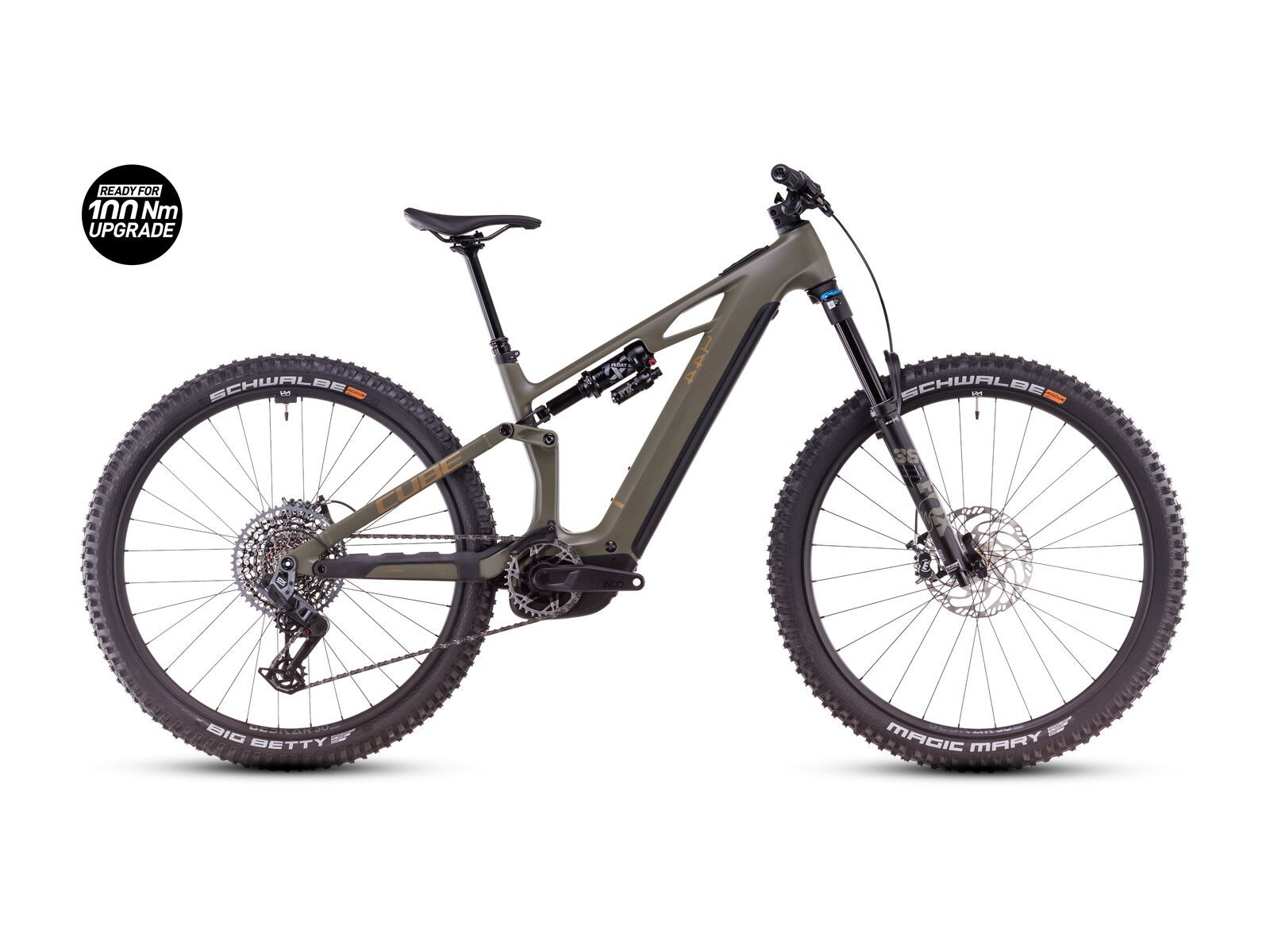 Cube Stereo Hybrid One44 HPC TM 800 27.5, dustyolive´n´gold - Bild 2