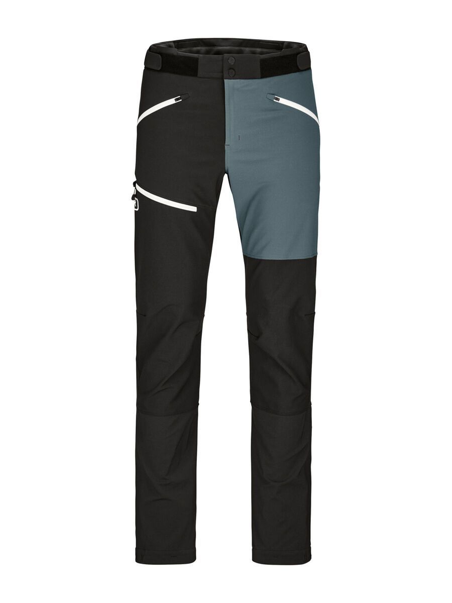 Ortovox Westalpen Softshell Pants M, black raven - Bild 1