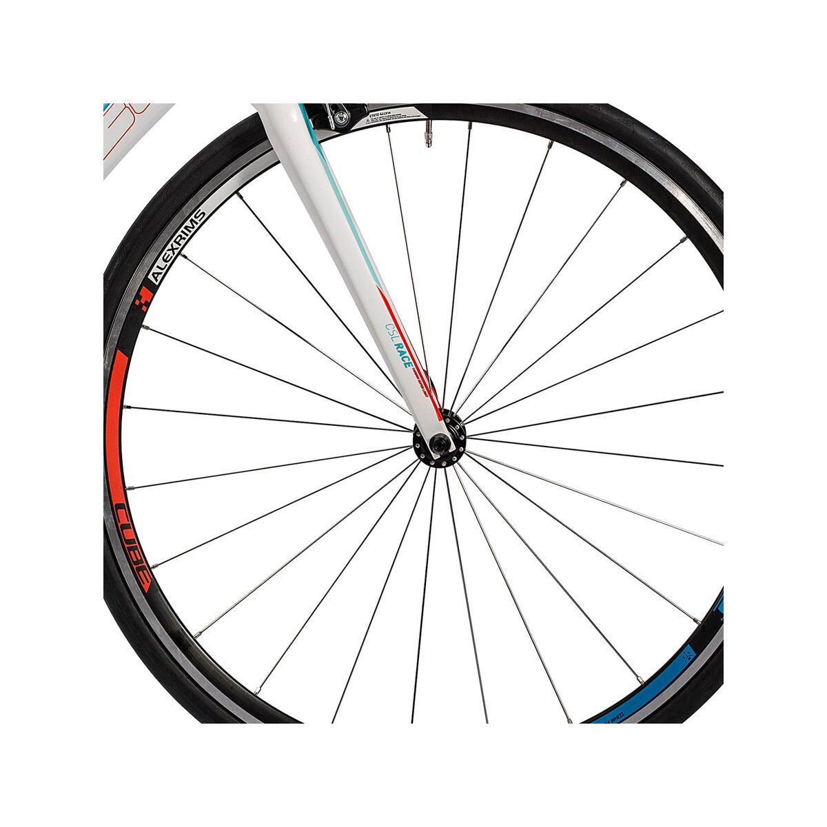 Cube Axial WLS, white´n´aqua - Bild 2