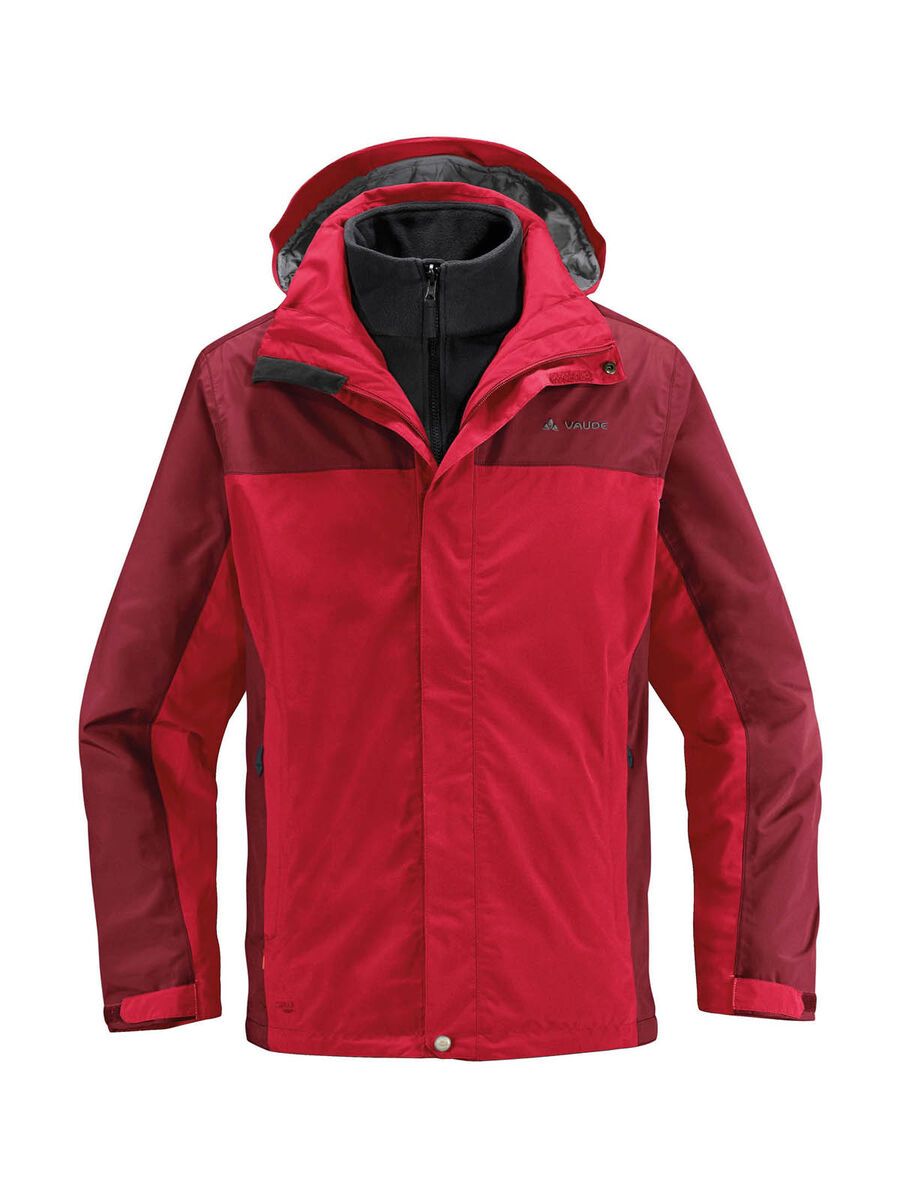 Vaude Men's Kintail 3in1 Jacket II, red - Bild 1