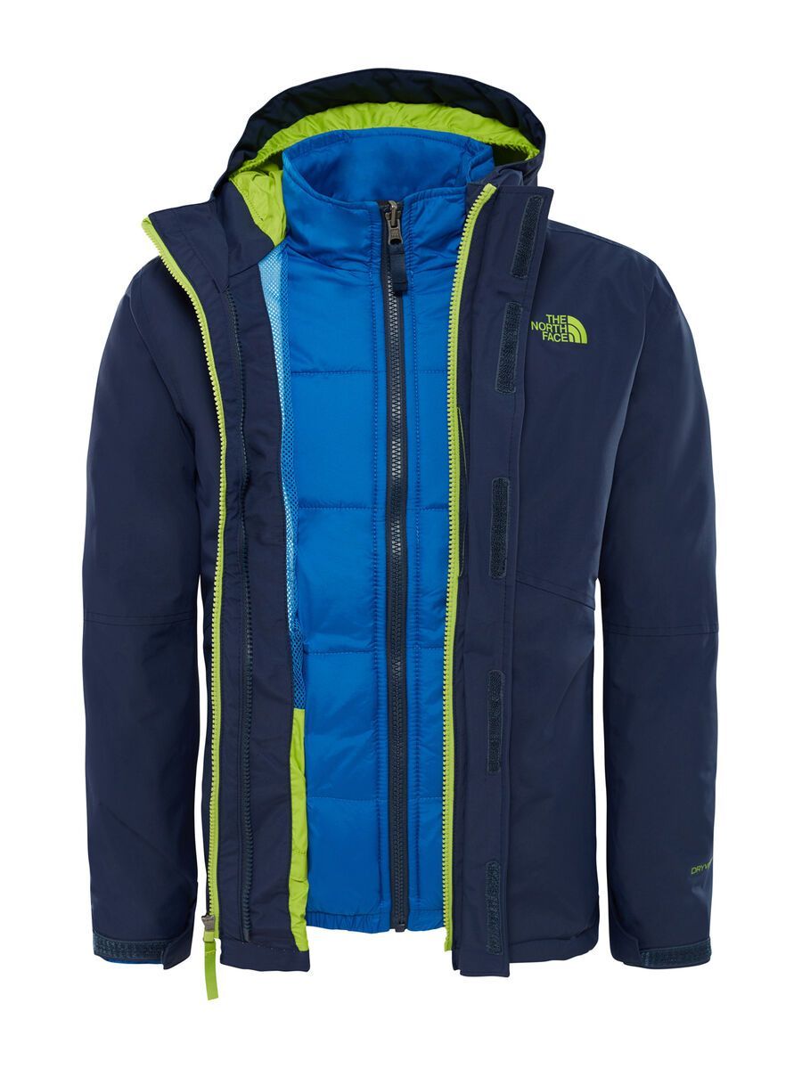 The North Face Boys Boundary Triclimat Jacket, cosmic blue/lime green - Bild 2