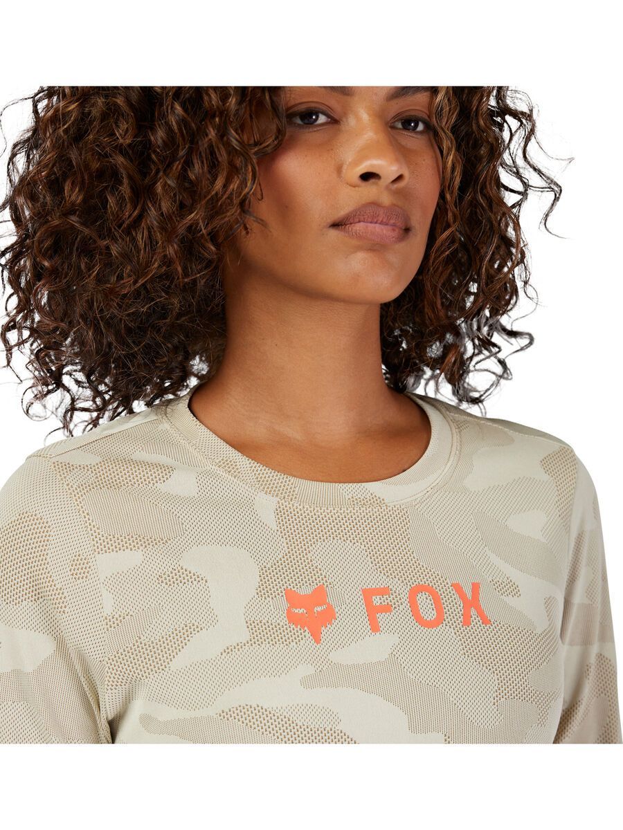 Fox Womans Ranger Tru Dri LS Jersey, cream - Bild 5