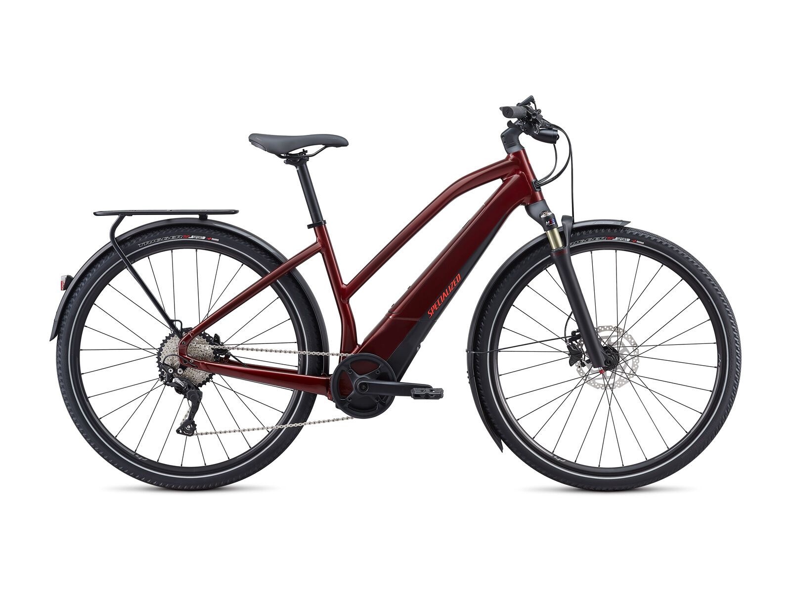 Specialized Turbo Vado 4.0 Step-Through, metallic crimson/black/rocket red - Bild 1