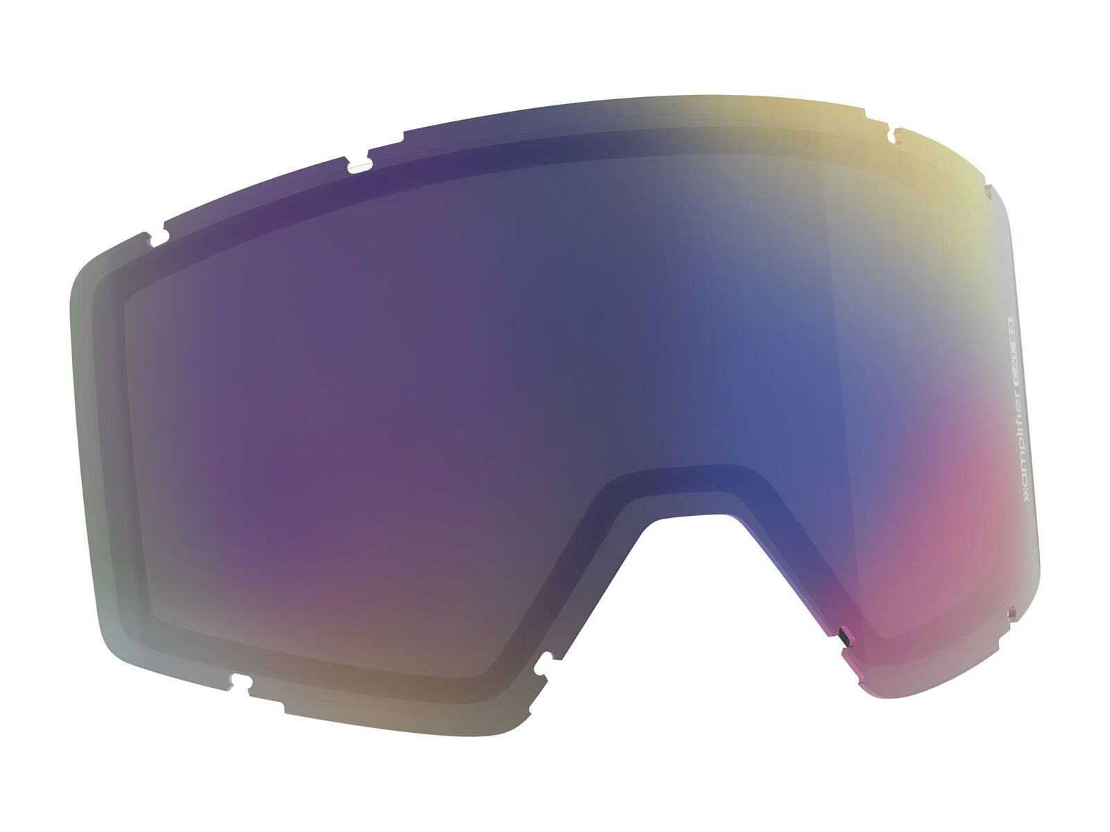 Scott Shield Ersatzscheibe, Enhancer Teal Chrome - Bild 1