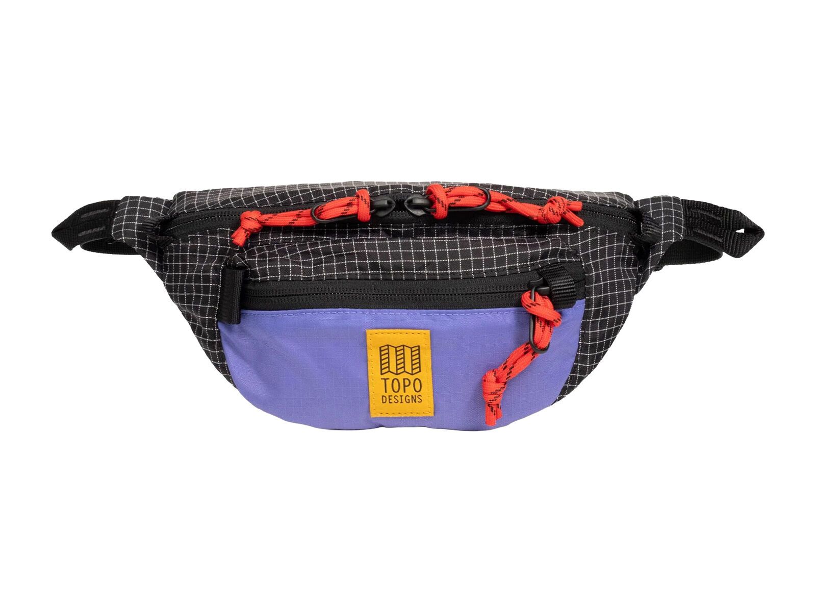 Topo Designs Mountain Waist Pack 1L, grid/very peri - Bild 1