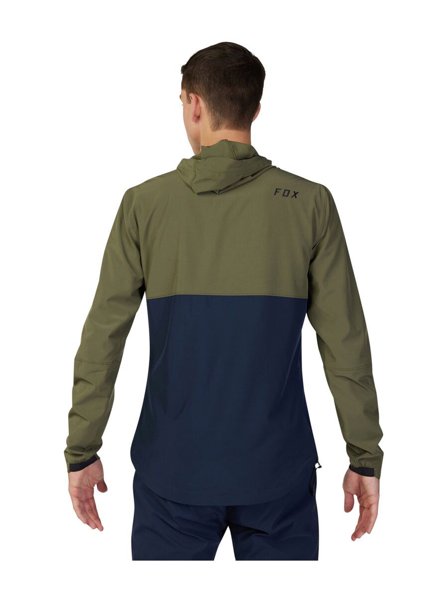Fox Ranger Wind Pullover, olive green - Bild 3
