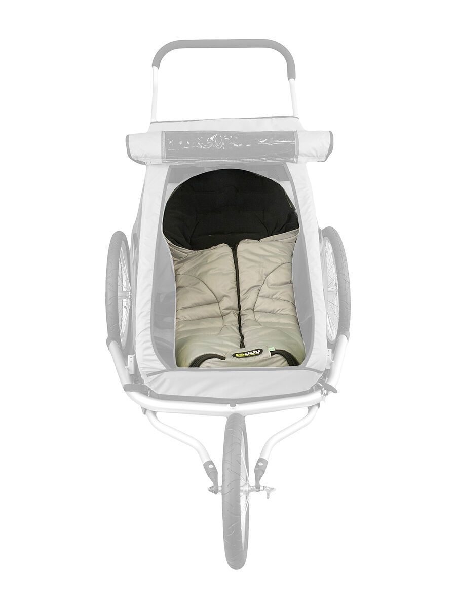 Croozer Winterfußsack, steingrau - Bild 2