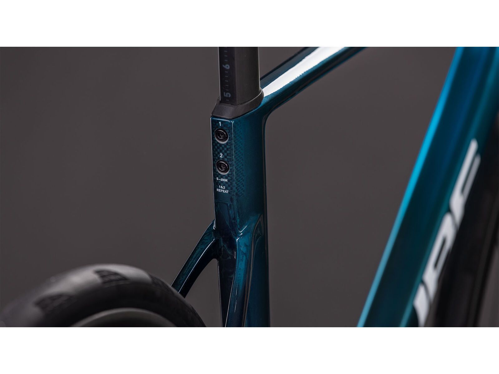 Cube Litening Air C:68X SLX, chromeblue´n´liquidblue - Bild 4