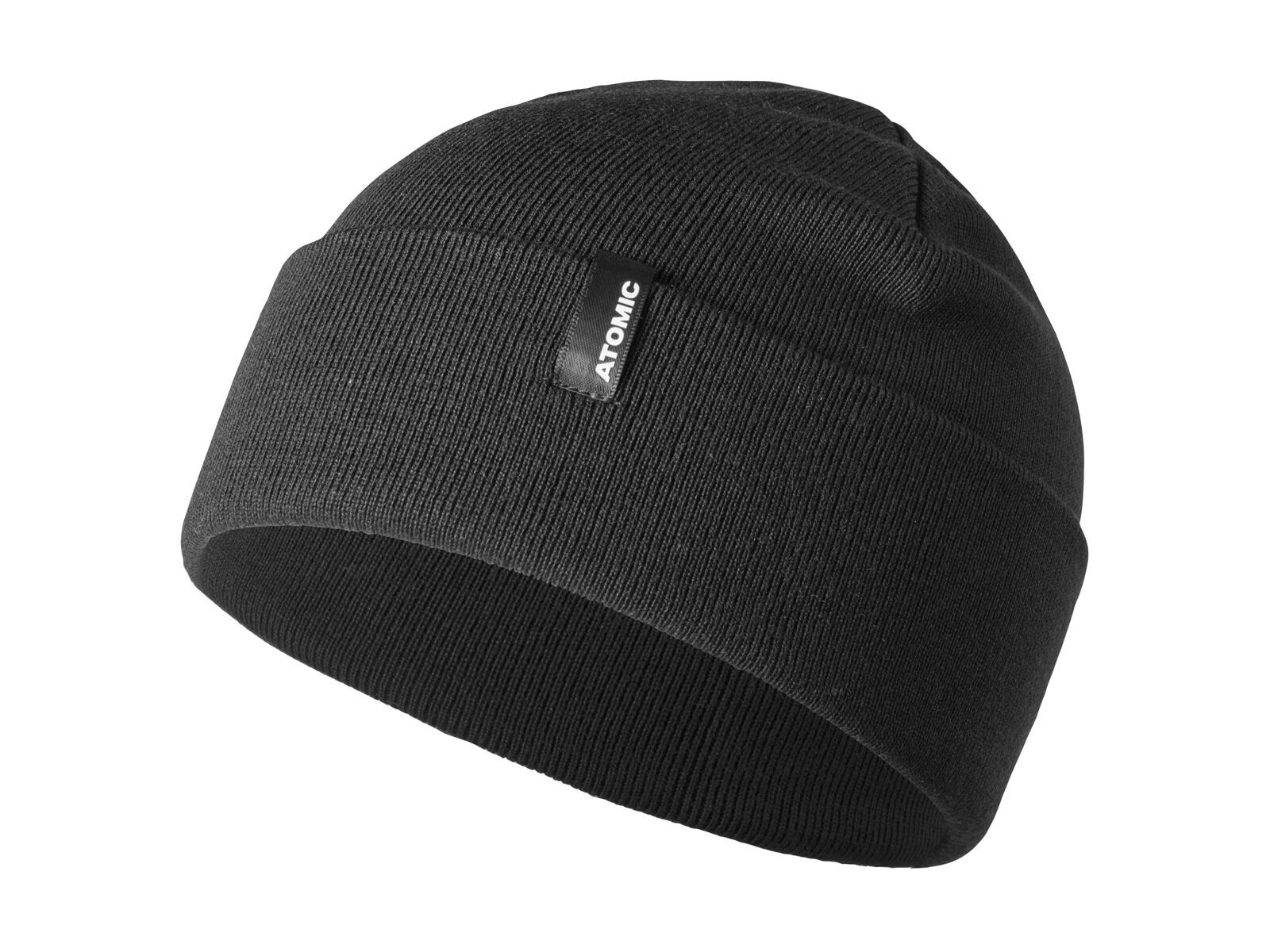 Atomic Alps Rolled Cuff Beanie, black - Bild 1