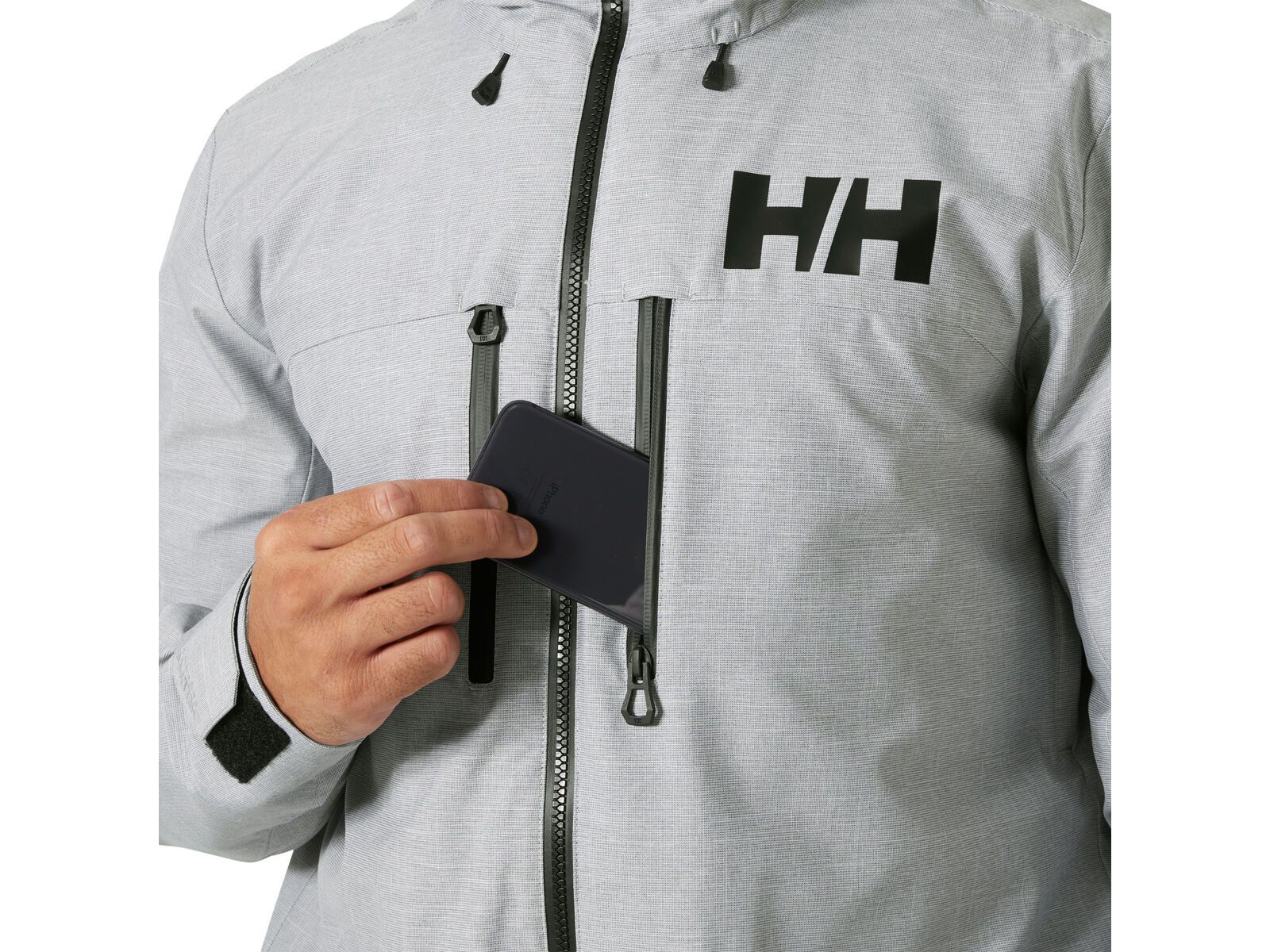 Helly Hansen Garibaldi 2.0 Jacket, grey melange - Bild 6