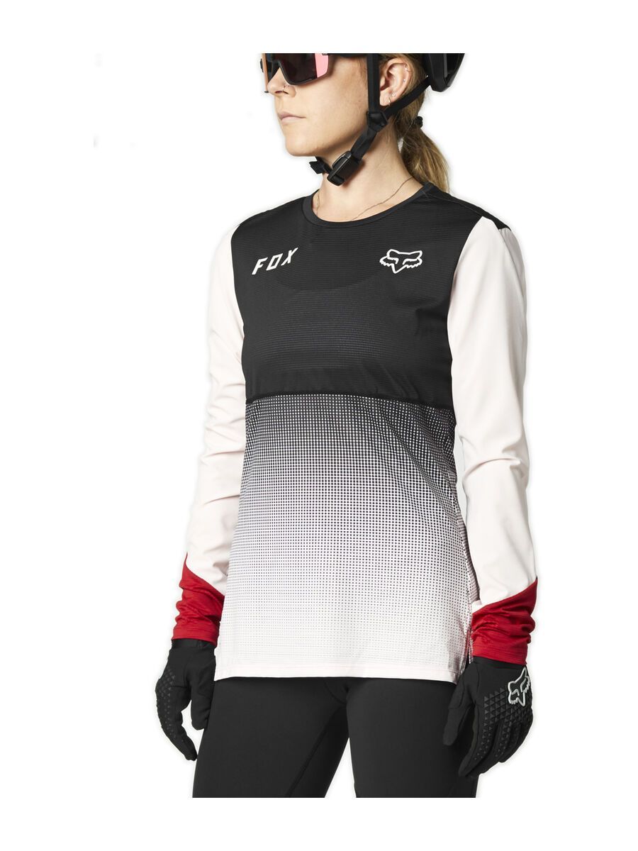 Fox Womens Flexair LS Jersey, black/pink - Bild 3