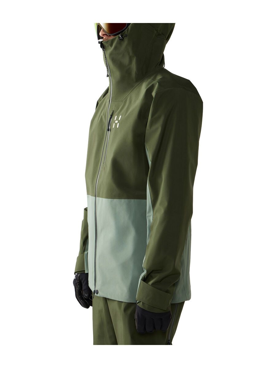 Haglöfs Alper Proof Jacket Men, seaweed green/chlorophyll green - Bild 4