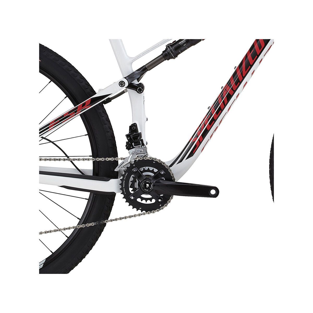 Specialized Epic FSR Comp Carbon 29, gloss/white/black/red - Bild 3