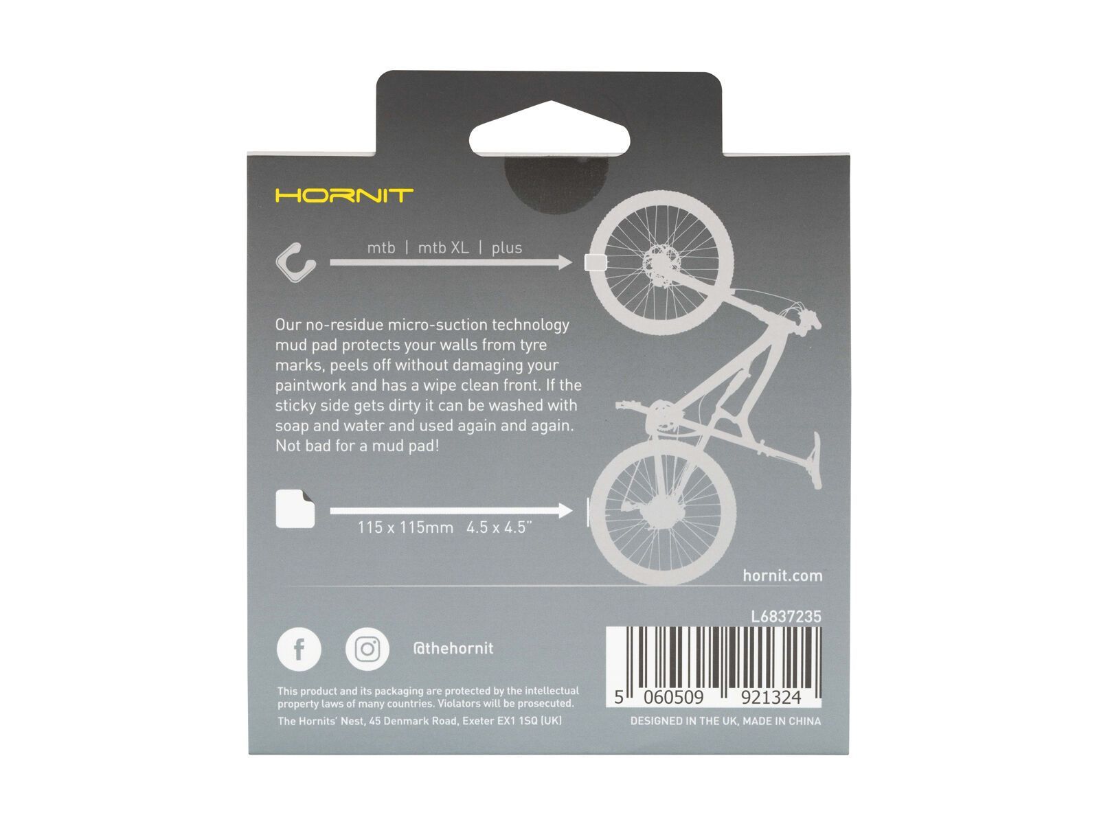 Hornit Clug Mud Pad - Groß - Bild 3