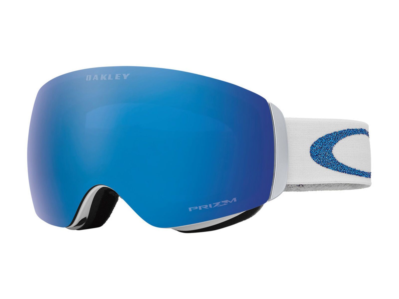 Oakley Flight Deck XM Lindsay Vonn Signature, white/Lens: prizm sapphire iridium - Bild 1