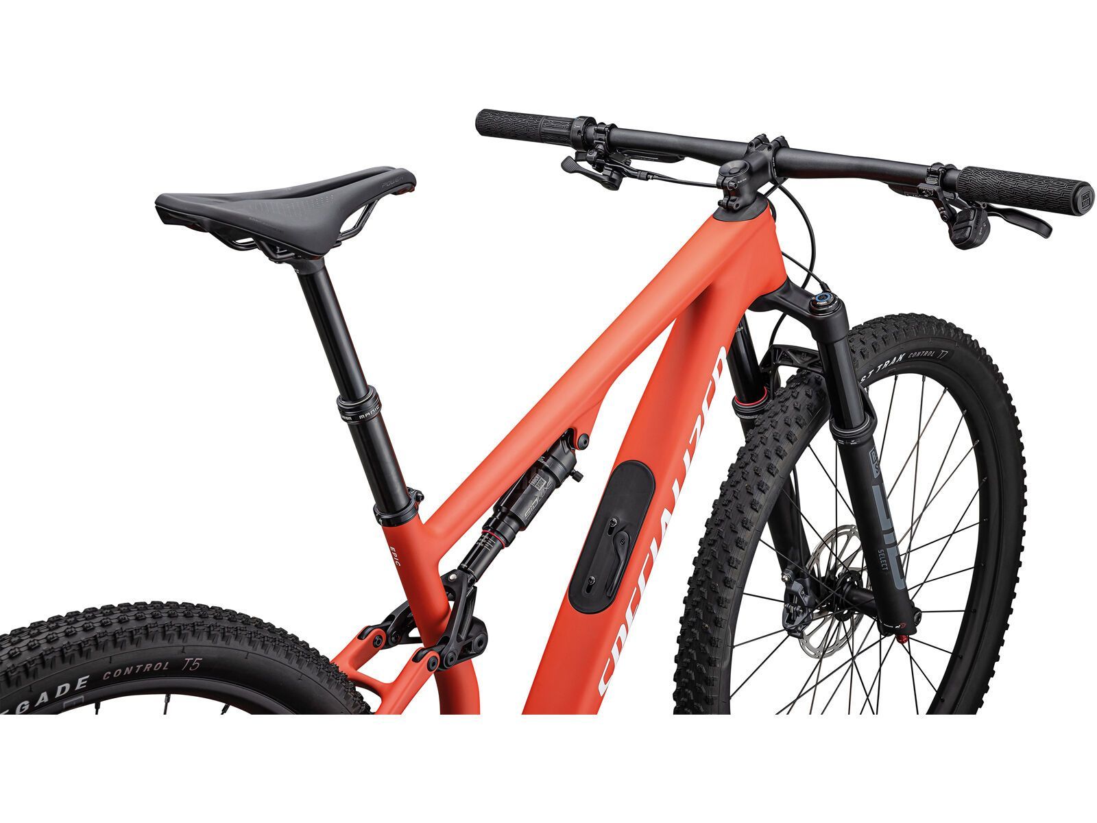 Specialized Epic 8 Comp, deep orange/white - Bild 4