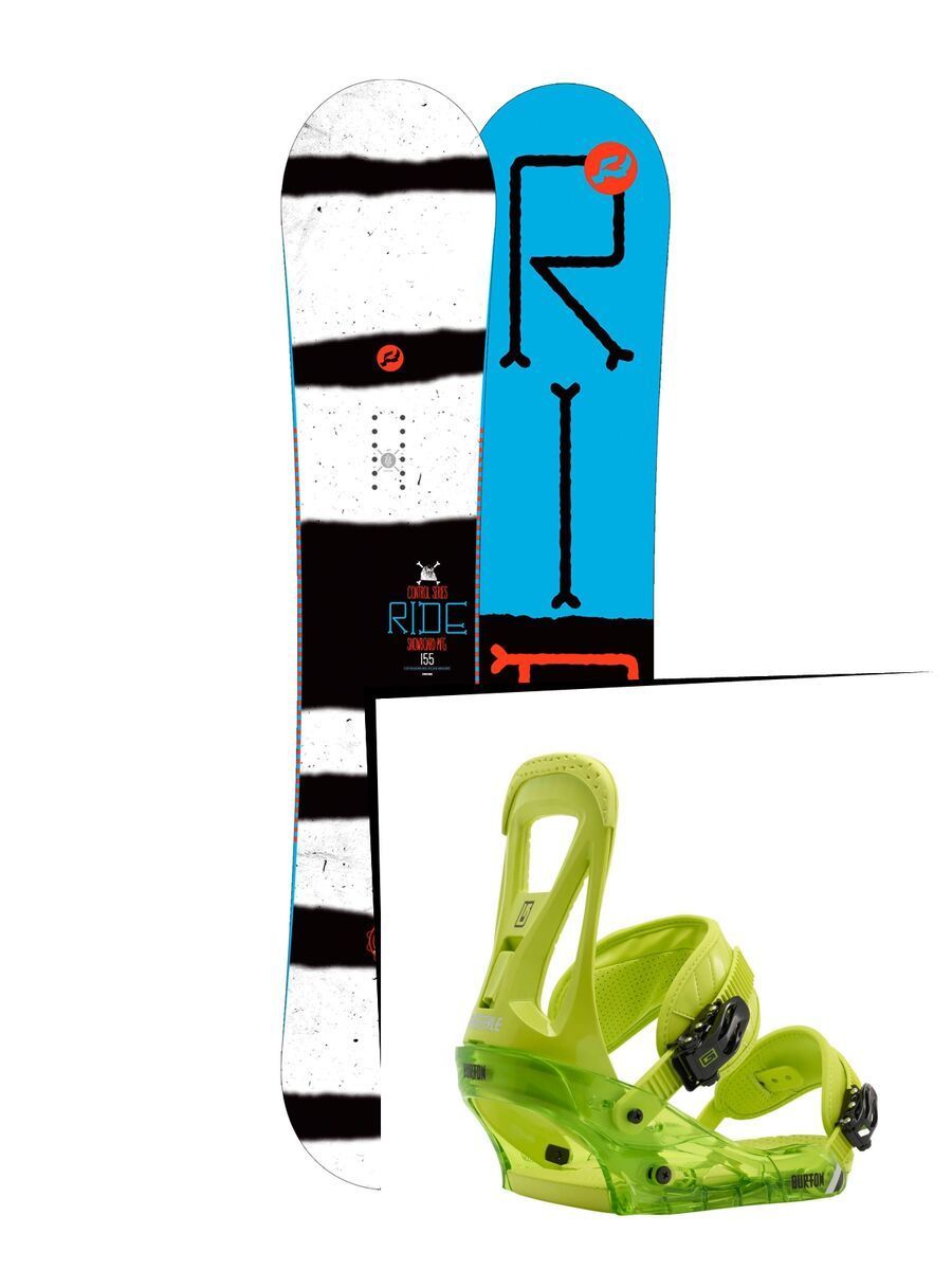 Set: Ride Control 2015 + Burton Freestyle (1191320S) - Bild 1