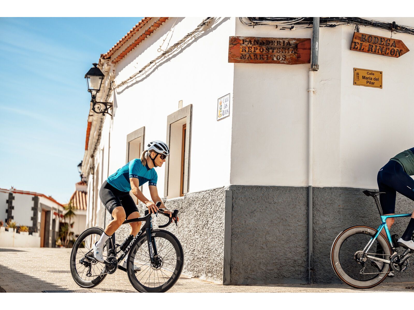 Le Col Womens Sport Bib Shorts II, black/white - Bild 11