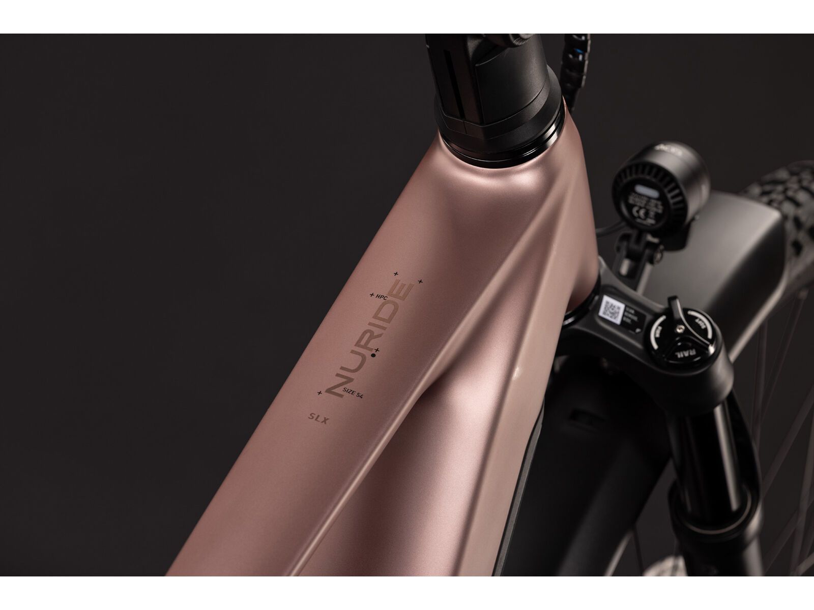 Cube Nuride Hybrid One11 SLX 800, mauve´n´black - Bild 7