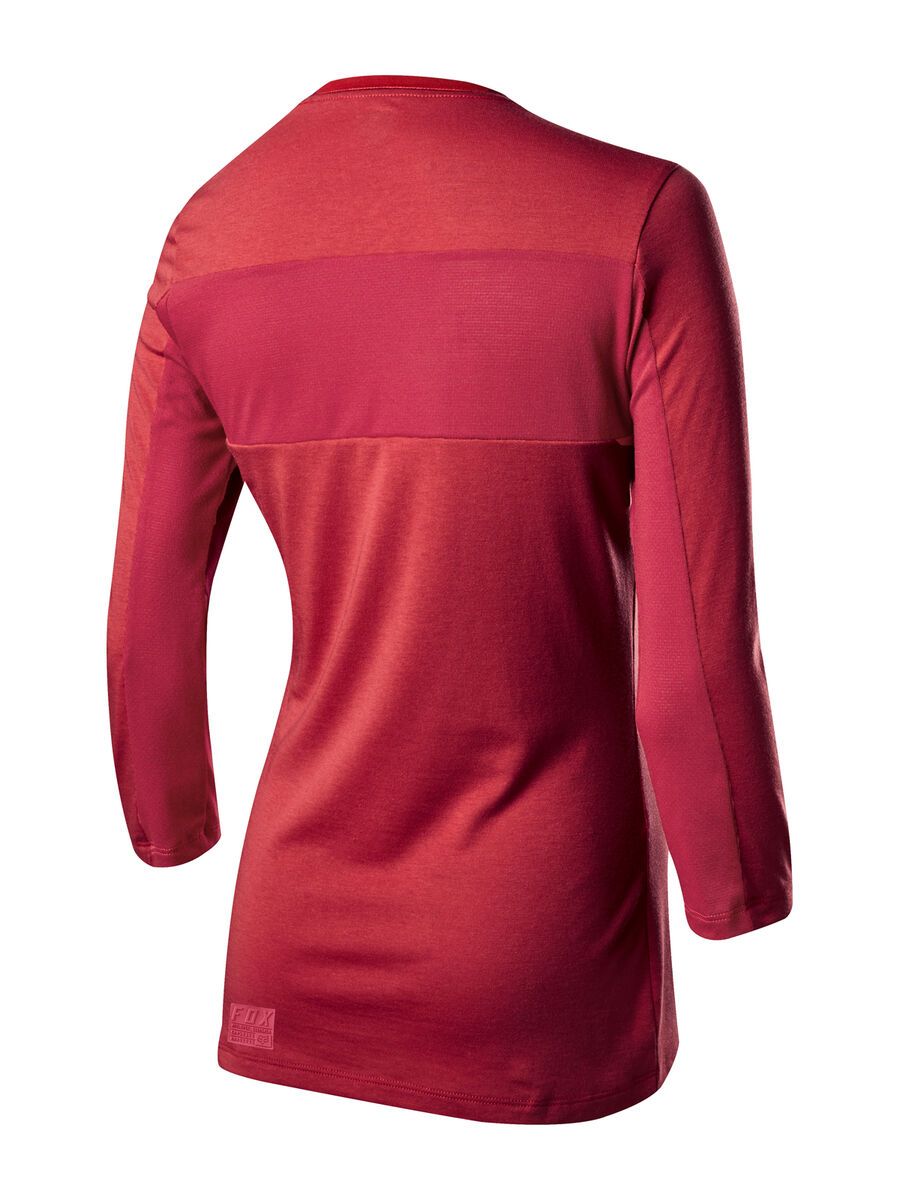 Fox Womens Ranger Drirelease 3/4 Jersey, cardinal - Bild 2