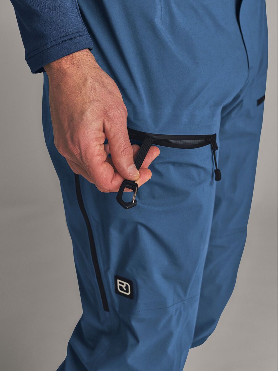 Ortovox Ortler Gore-Tex Pants M, blue nunatak - Bild 8