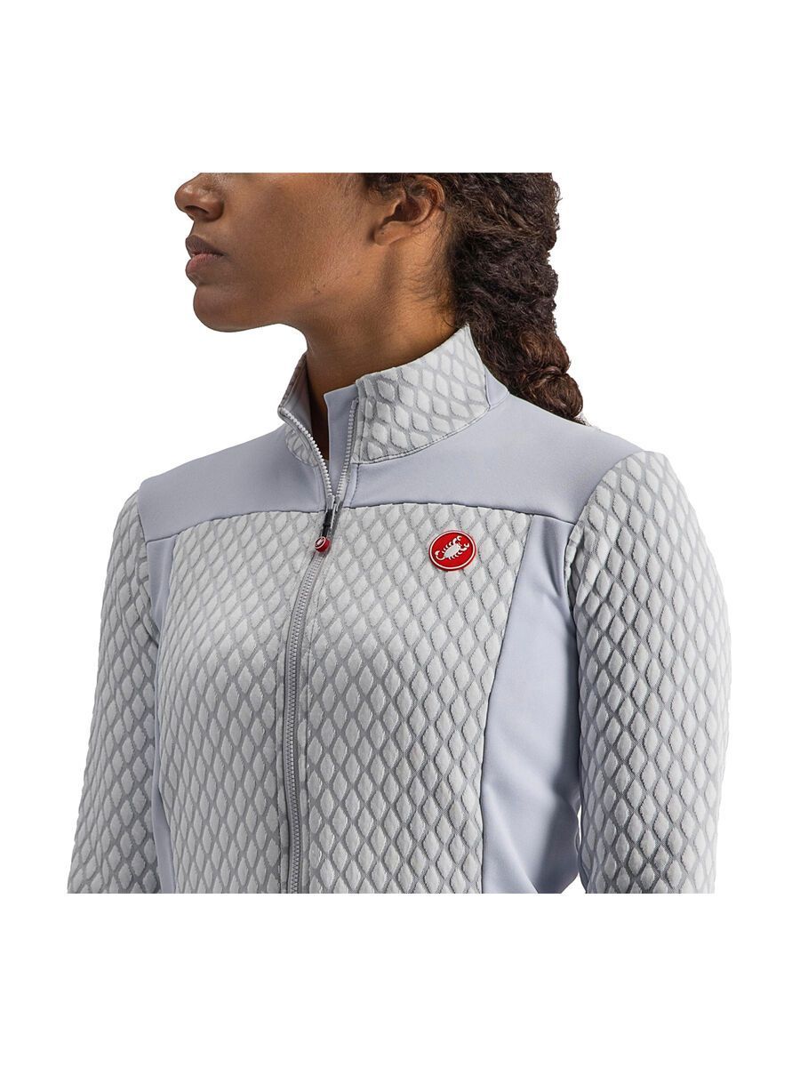 Castelli Sfida 2 Jersey FZ, silver gray/white - Bild 6