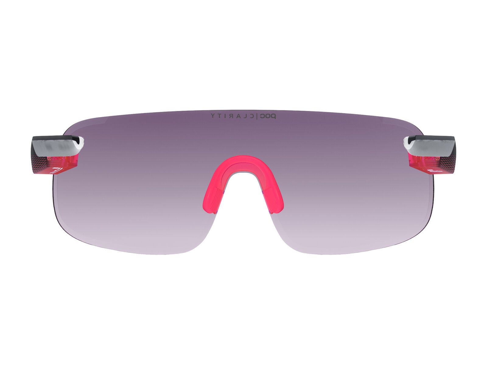 POC Elicit, Clarity Road Gold / fluo pink/uranium black transl. - Bild 4