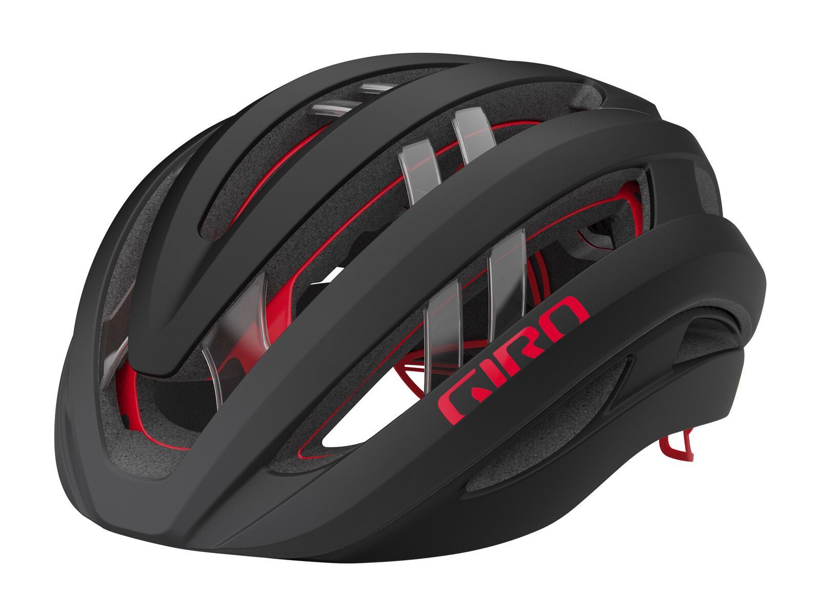 Giro Aries Spherical, matte carbon red - Bild 1