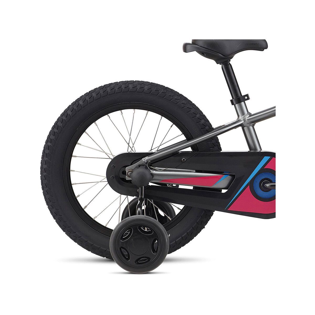 Specialized Riprock Coaster 16, gloss charcoal/rainbow flake pink/neon blue - Bild 4