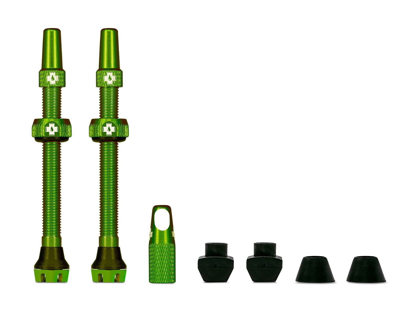 Muc-Off Tubeless Valves V2 - 60 mm, green - Bild 1