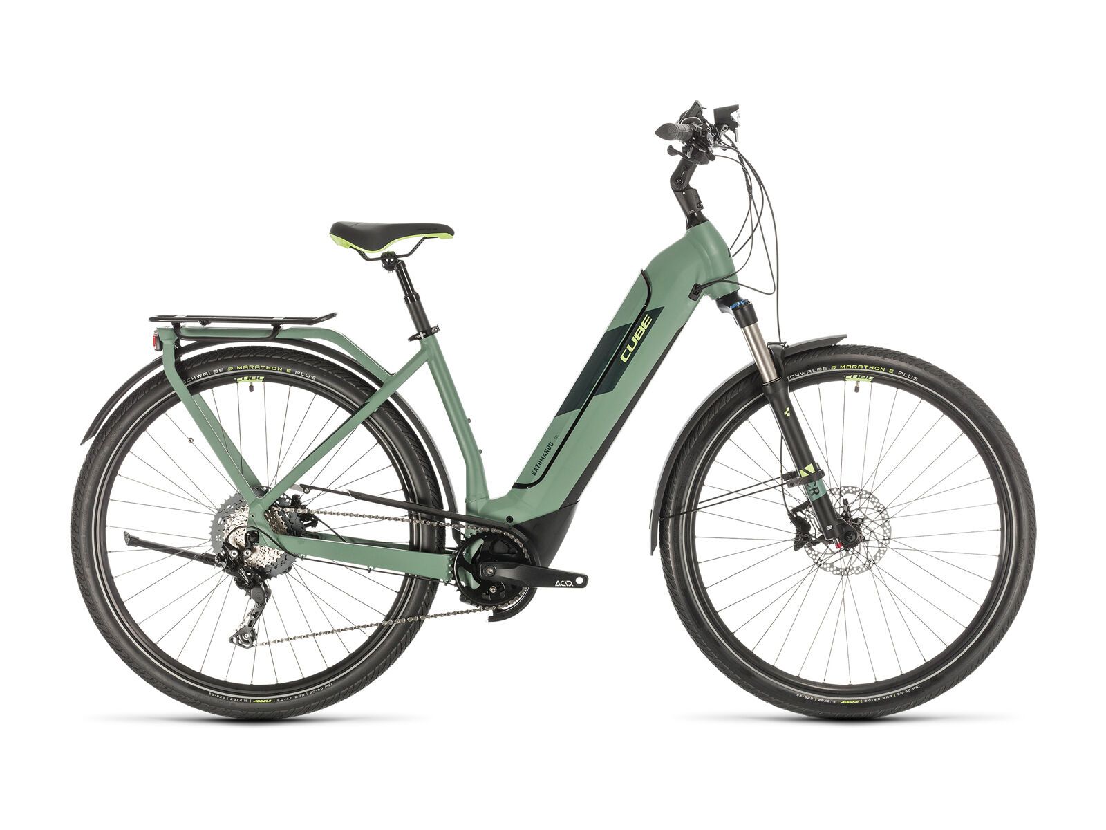 Cube Kathmandu Hybrid EXC 625 Easy Entry, green´n´green - Bild 1