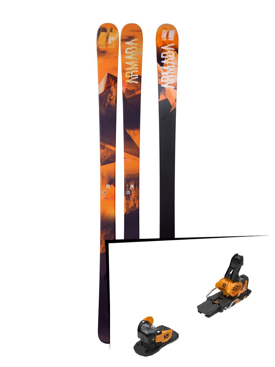 Set: Armada Invictus 85 2018 + Salomon Warden MNC 13 saffron/black - Bild 1