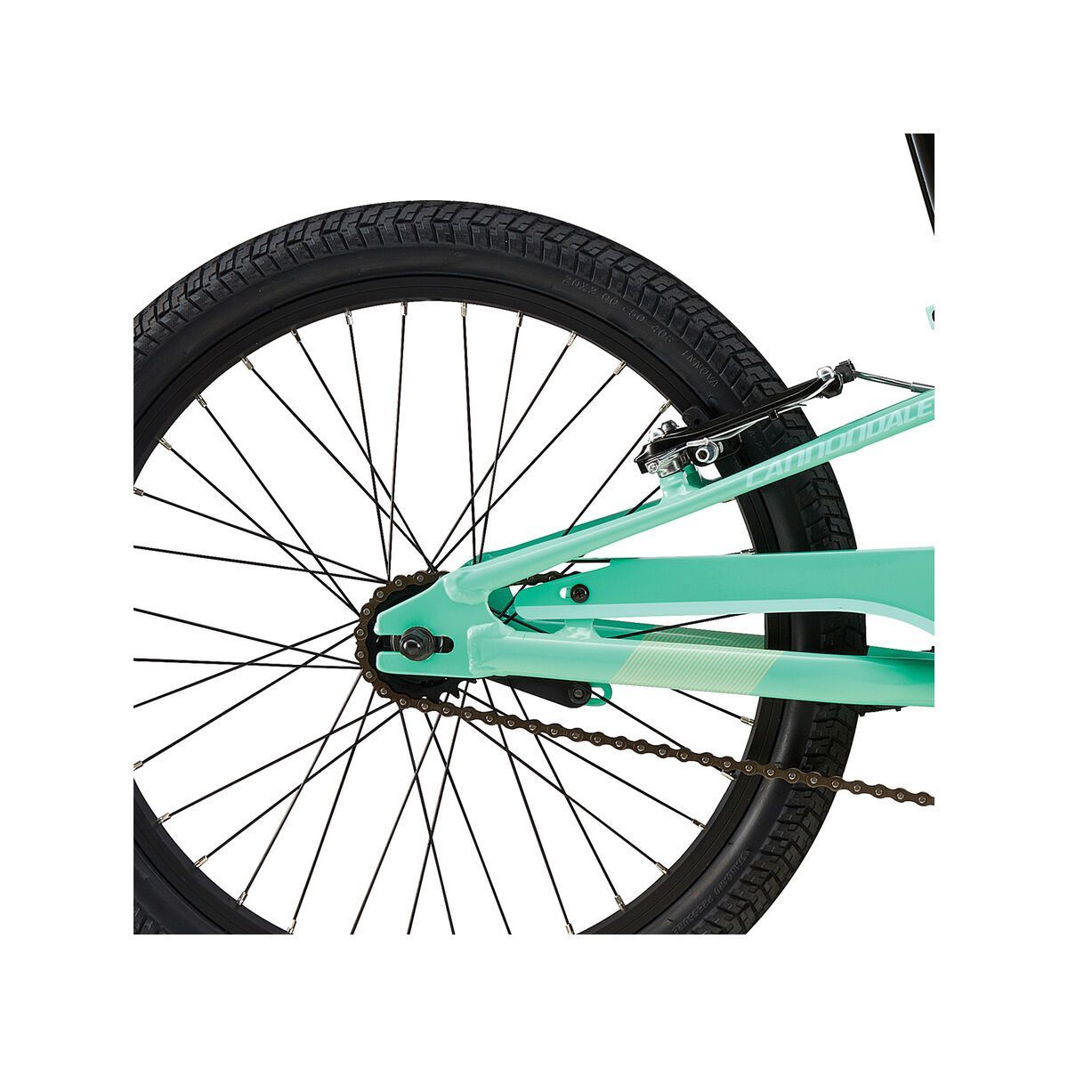 Cannondale Trail 20 Single Speed Girls, tropics w/ linen green and brazilliant, gloss - Bild 4