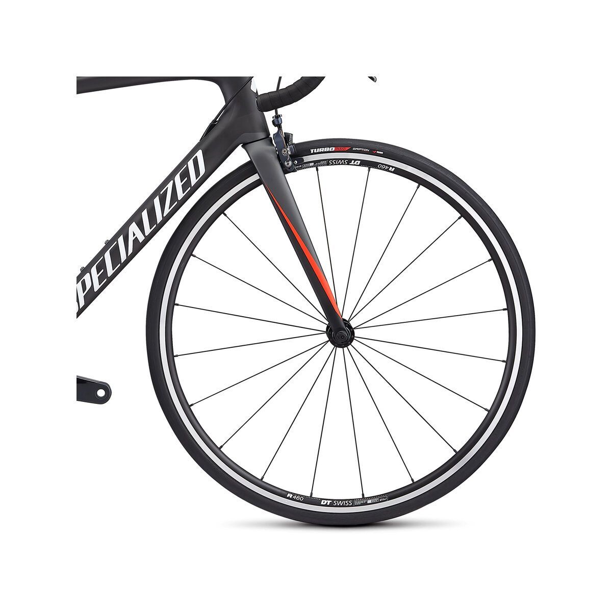 Specialized Tarmac Comp, satin carbon/charcoal/rocket red/white - Bild 4