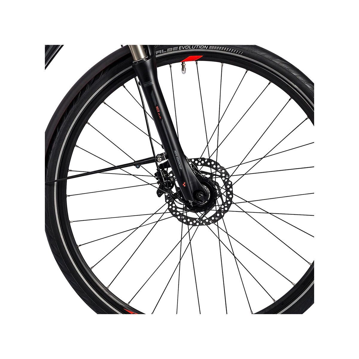 Cube Delhi EXC Trapeze, black grey flashred - Bild 2