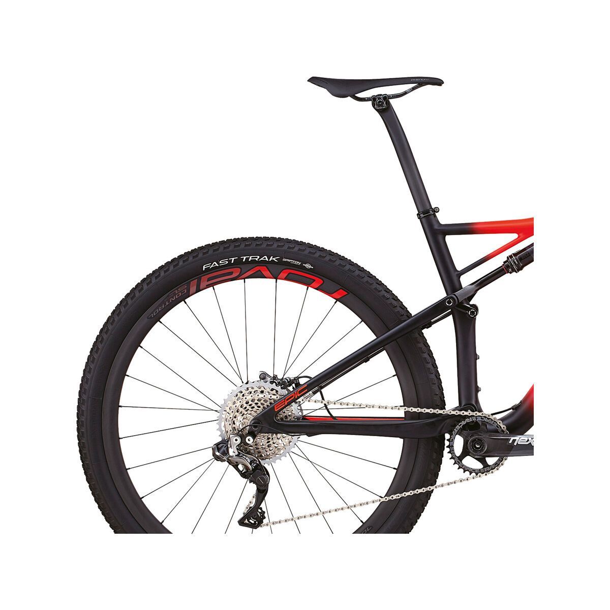 Specialized S-Works Epic XTR Di2, satin gloss rocket red/black - Bild 7