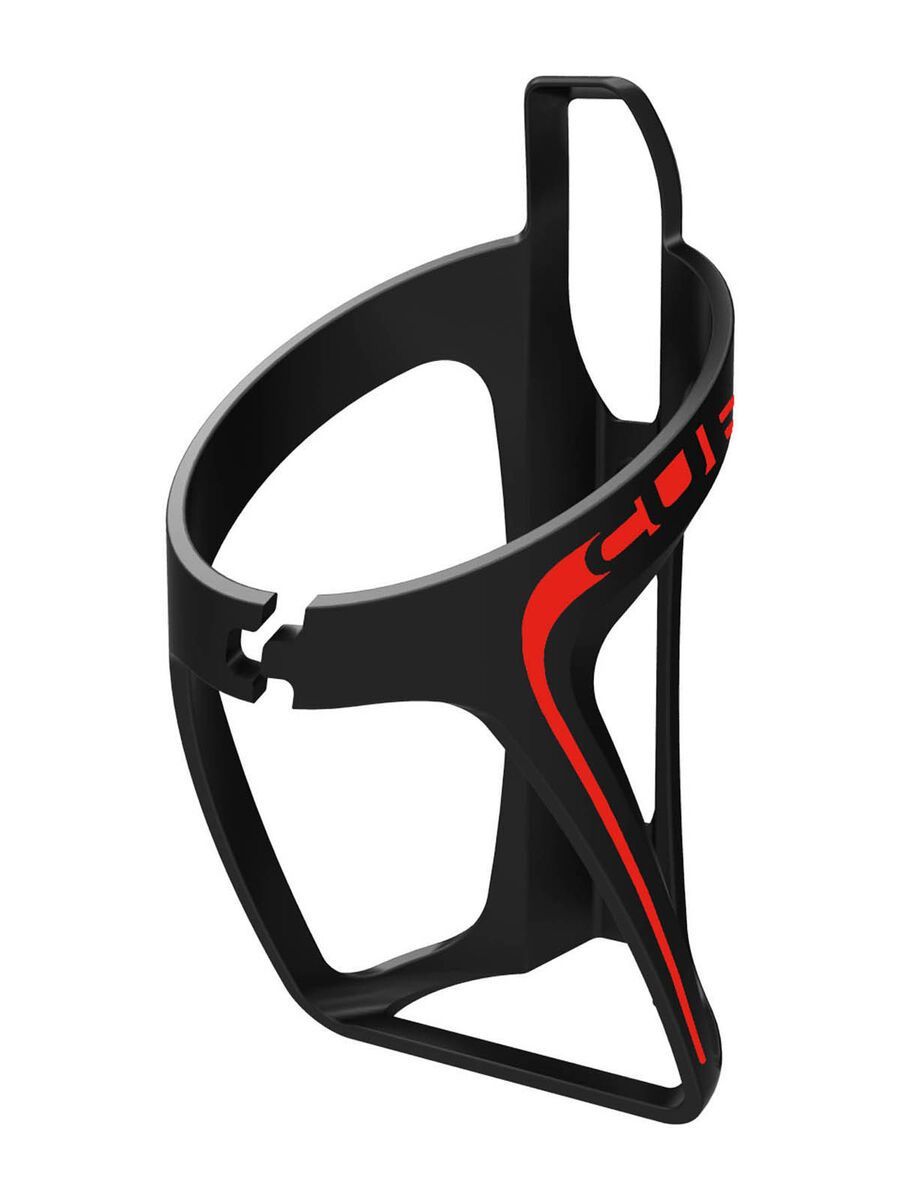 Cube Flaschenhalter HPP, matt schwarz/neon rot - Bild 1